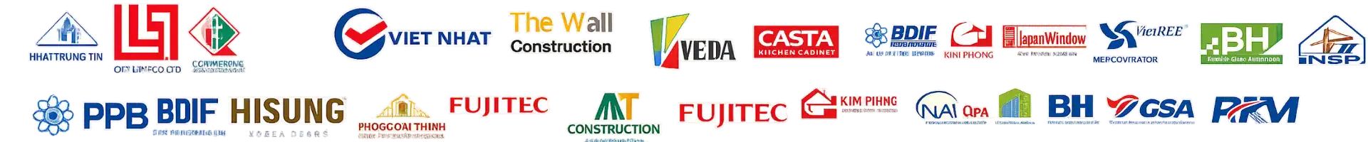 Một số đối tác của tập đoàn Bcons