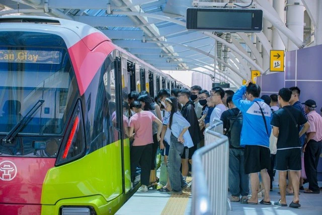 Hình ảnh nhà ga metro hiện đại góp phần thay đổi hạ tầng giao thông đô thị