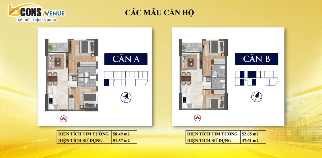 Thiết kế căn hộ Bcons Avenue hiện đại tối ưu không gian sống